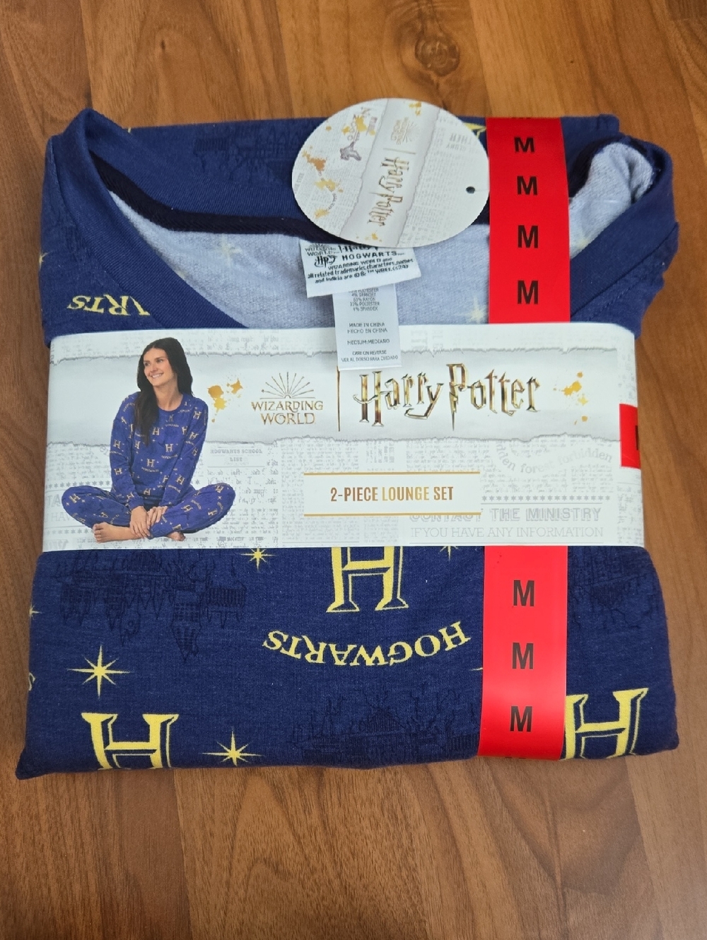 Harry Potter Hogwarts Navy 2-Piece Lounge Set